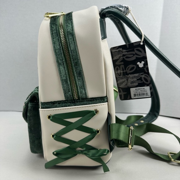 Loungefly Peter Pan Tinker Bell Exclusive Floral Mini Backpack main image 8